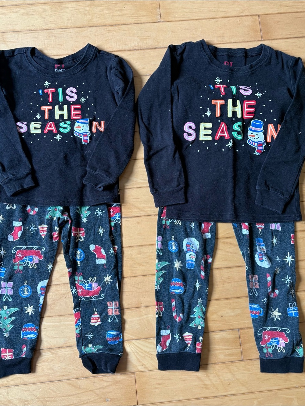 Bundle of Christmas pjs 3T and 5T